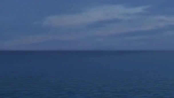 Анимация Миниатюрных Городов Плавучих Островах Над Океаном — стоковое видео