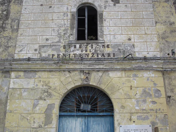 Členská věznice na ostrově Procida Italy Stock Fotografie