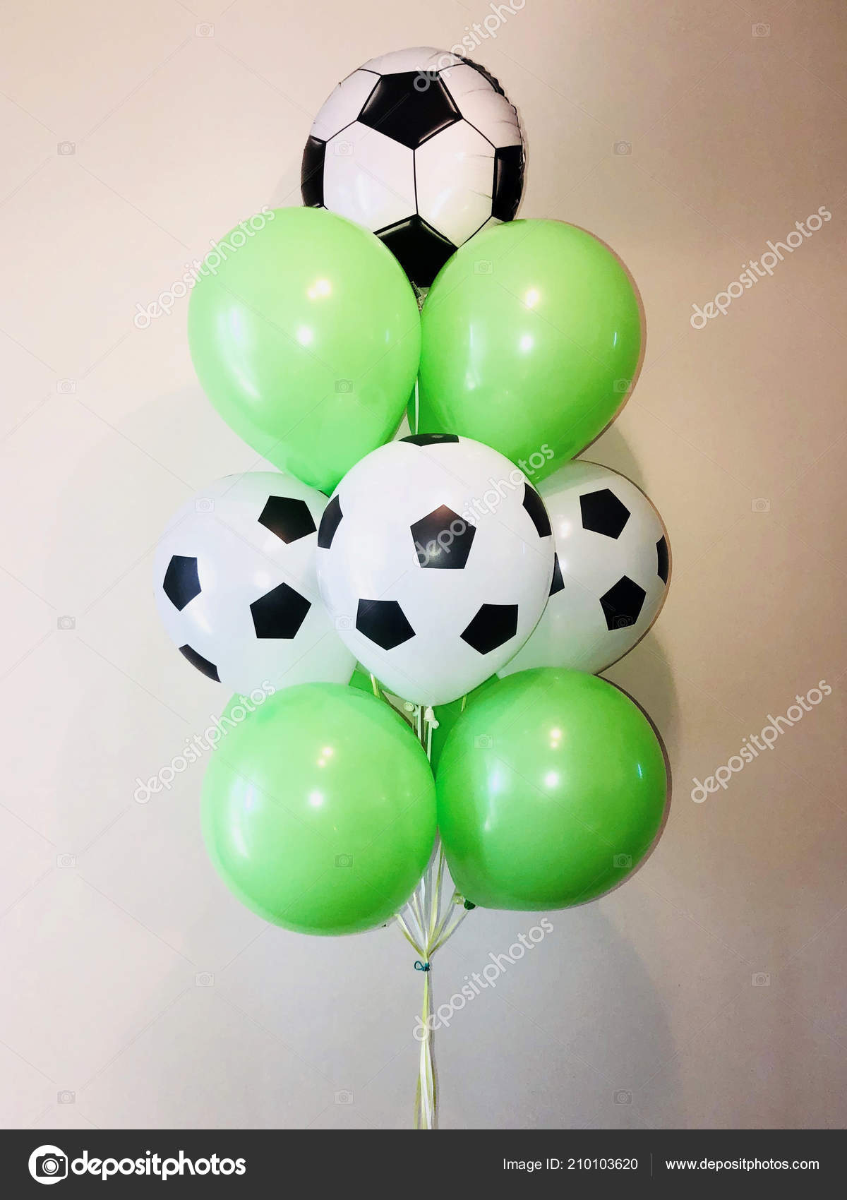 Thematic Composition Helium Balloons Soccer Ball Green Football Lawn Stock Photo C Evgenstock Thematic Composition Helium Balloons Soccer Ball Green Football Lawn Stock Photo C Evgenstock