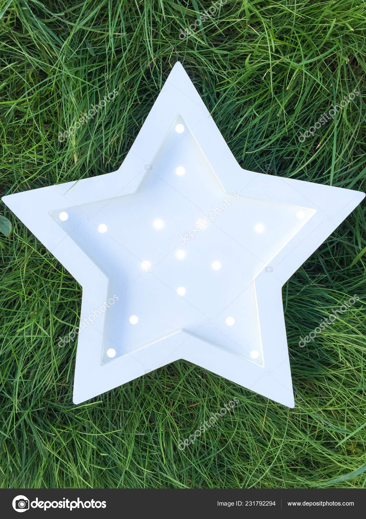 Very Beautiful Night Light Form Bright White Star Luminous Leds Stock Photo C Evgenstock