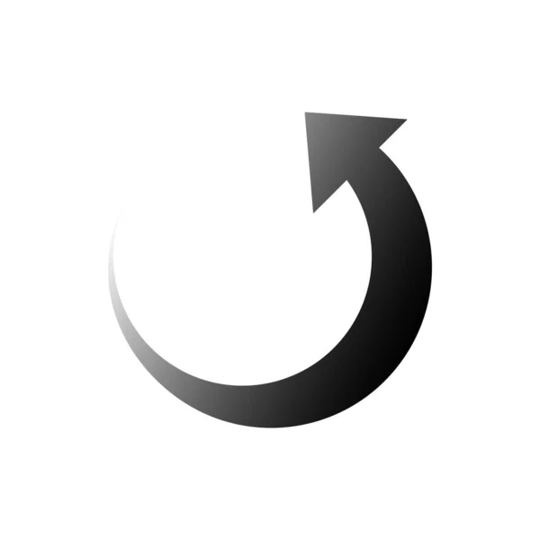 Télécharger Icône Plate Noire Panneau Chargement Illustration Vectorielle Pour Page — Image vectorielle