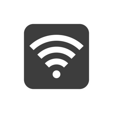 Wi-fi kabartma simgesi. Kamu navigasyonu. Web sayfası için piktogram, mobil uygulama, tanıtım. UI UX Arayüz tasarım ögesi