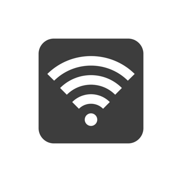 Wi-fi glyph black icon. Public navigation. Pictogram for web page, mobile app, promo. UI UX GUI design element