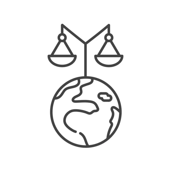 Gleichberechtigungsikone Umweltfreundlich Umweltschutz Anmeldung Für Webseite App Gui Designelement Essbarer — Stockvektor