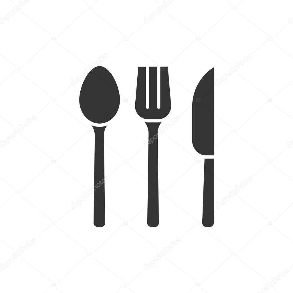 Reusable bamboo cutlery glyph black icon. Recycle elements: fork, knife, spoon. Zero waste lifestyle. Eco friendly. Organic, kitchen natural material. UI UX GUI design element.