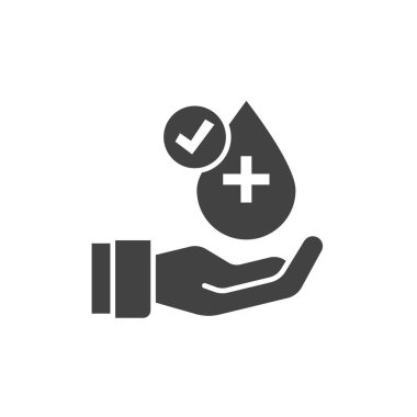 Dermatolojik olarak test edilmiş siyah kabartma simgesi. Doğal kozmetik ürün işareti için etiket. Kimyasal madde kullanmadan. El ele tutuşun. Web sayfası, mobil uygulama, tanıtım için resim grafiği