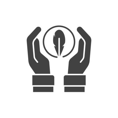 Hipoalerjenik ürün kabartma simgesi. Doğal kozmetik işareti için etiket. Cilt bakımı. Hassas cilt ya da çocuk kozmetiği için dermatoloji test etiketi. Web sayfası, mobil uygulama, tanıtım için resim grafiği