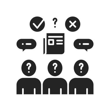 Yalancı siyah kabartma simgesi. Sözlü zorbalık. Taciz, sosyal taciz ve şiddet. Web sayfası, mobil uygulama, düğme, logo için imzala