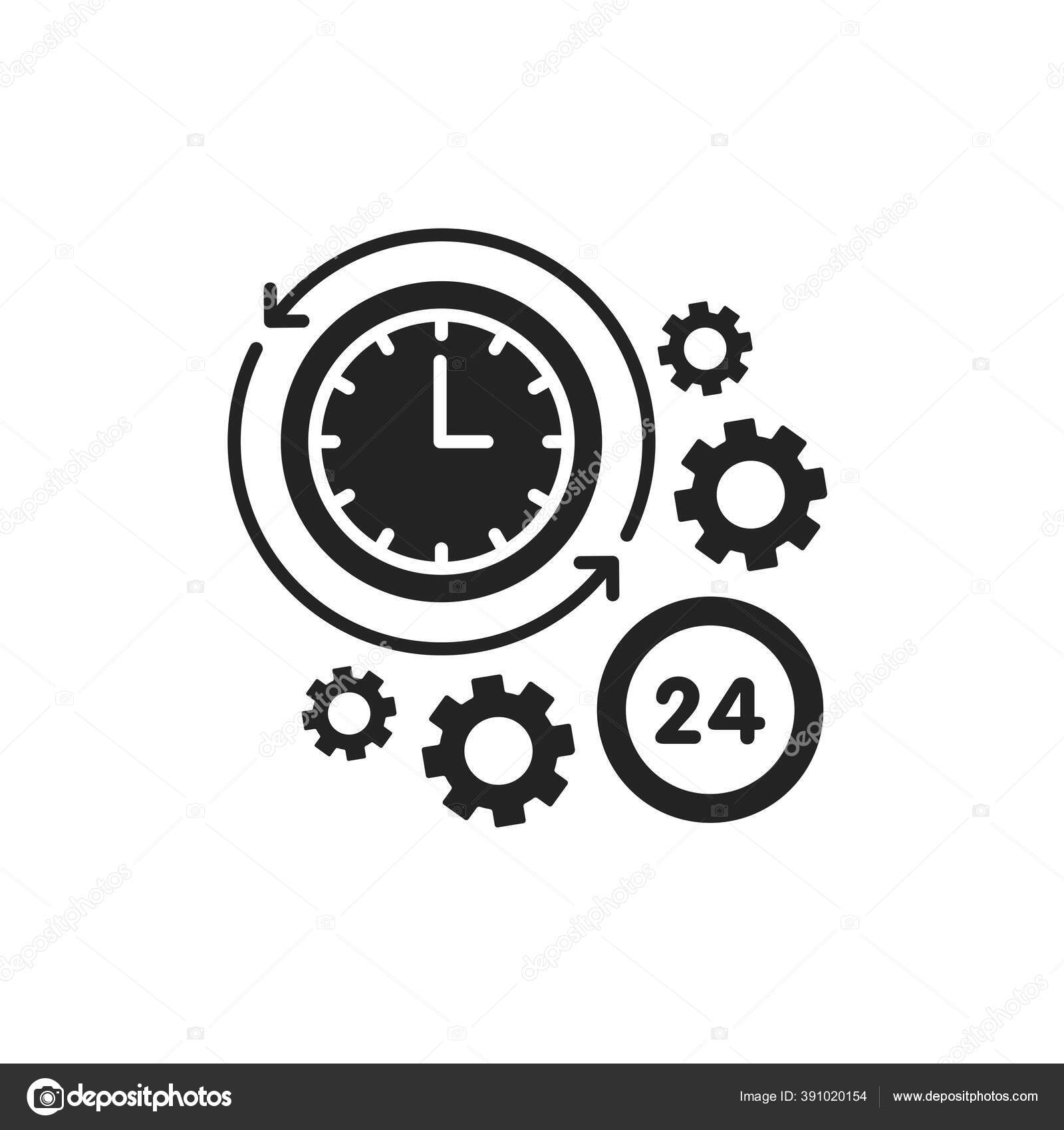 24 時間の時計ストックベクター ロイヤリティフリー24 時間の時計イラスト Depositphotos 24 時間の時計ストックベクター ロイヤリティフリー24 時間の時計イラスト Depositphotos