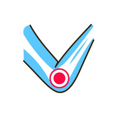 Dirsek eklem iltihabı renk ikonu. İltihaplı eklem. Web sayfası, mobil uygulama, düğme, logo için imza. Düzenlenebilir vuruş.