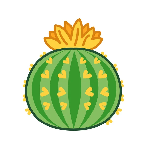 サボテンの花の色ラインアイコン サボテンの種類 サボテンの花はその年齢とそれが得るケアによって異なります ウェブページ モバイルアプリ プロモーションのためのPictogram Guiデザイン要素 — ストックベクタ