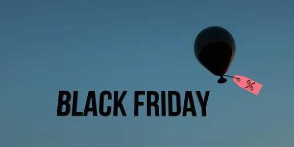 Black Friday Discount illustration in very high resolution — Stock Photo, Image