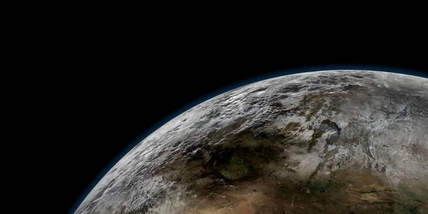 Aarde Als Exoplaneet Met Water — Stockfoto