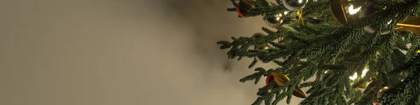 Christmas Banner Niezwykle Szczegółowe Realistyczne Mas Obrazu — Zdjęcie stockowe
