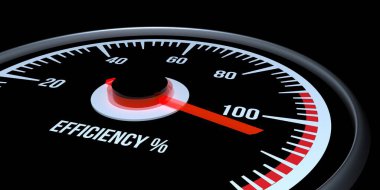 Verimlilik Seviyesi Ölçeği% 100 son derece detaylı ve gerçekçi yüksek çözünürlüklü 3D resimde