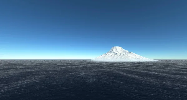 Iceberg Extremely Detailed Realistic High Resolution Image — Stock Photo, Image