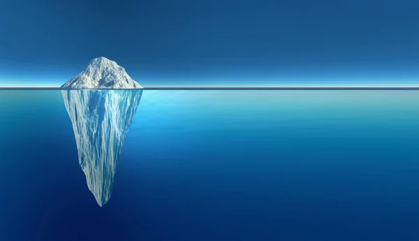 Iceberg Extremely Detailed Realistic High Resolution Image — Stock Photo, Image