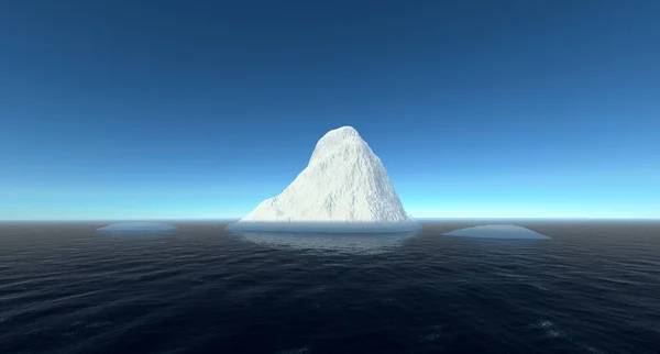 Iceberg Extremely Detailed Realistic High Resolution Image — Stock Photo, Image