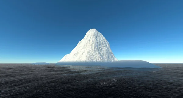 Iceberg 극도로 세밀하고 현실적 고해상도 이미지 — 스톡 사진