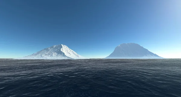 Iceberg Immagine Alta Risoluzione Estremamente Dettagliata Realistica — Foto Stock