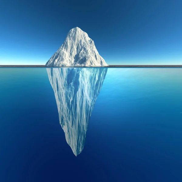 Iceberg Extremely Detailed Realistic High Resolution Image — Stock Photo, Image