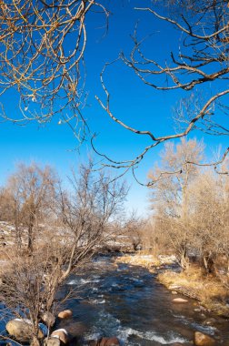 Sıcak, sevgi güneş son bahar kar