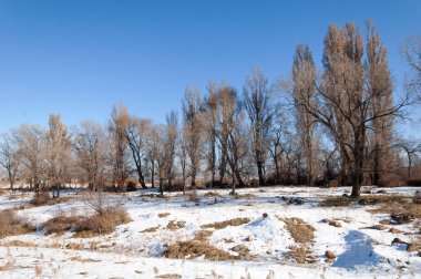 Sıcak, sevgi güneş son bahar kar