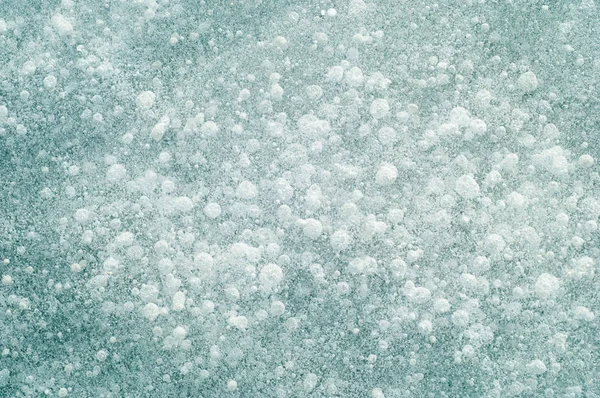 doku. buz. Donmuş buz Nehri üzerinde.