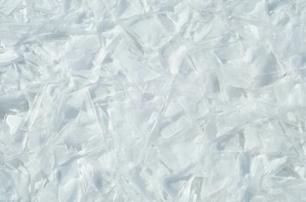 doku. buz. Donmuş buz Nehri üzerinde.