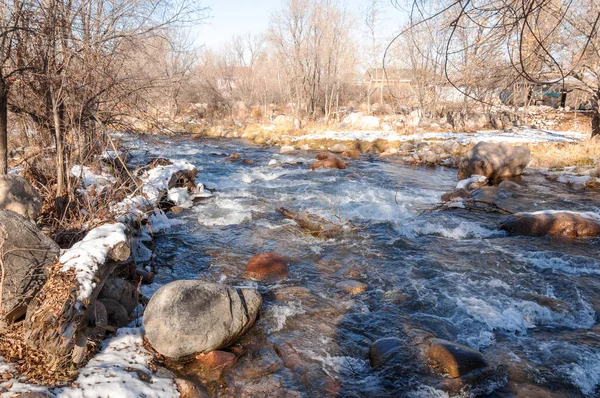 Sıcak, sevgi güneş son bahar kar