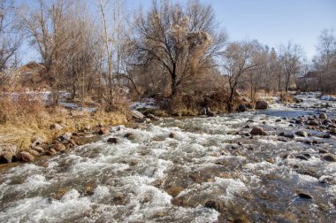 Sıcak, sevgi güneş son bahar kar