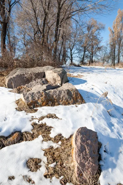 Son bahar kar kurak, sıcak, sevgi dolu güneş
