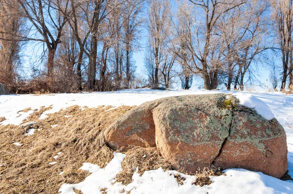 Son bahar kar kurak, sıcak, sevgi dolu güneş