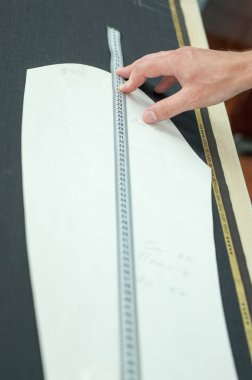 İşleri terzi. Usta, Ütü dikiş uzmanı, Giydir