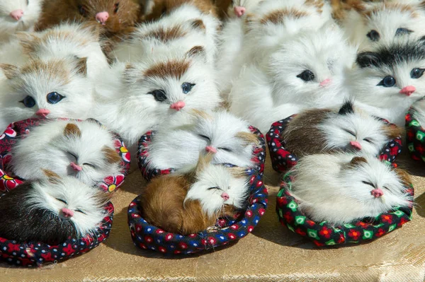 Makaleler yapay kürk ürünleri. küçük hayvanlar çeşitli