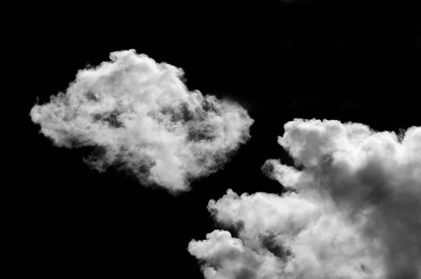 テクスチャです 黒の背景に雲のデザイナーのための写真 — ストック写真