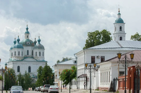 Yelabuga Tartaristán Rusia Catedral Ortodoxa Spassky —  Fotos de Stock