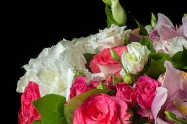 B Güzel buket çiçek büyük düğün töreni için hazır. 