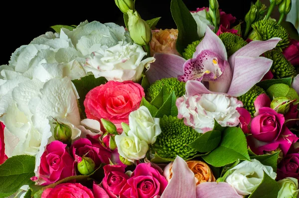 Hermoso Ramo Flores Listo Para Gran Ceremonia Boda — Foto de Stock