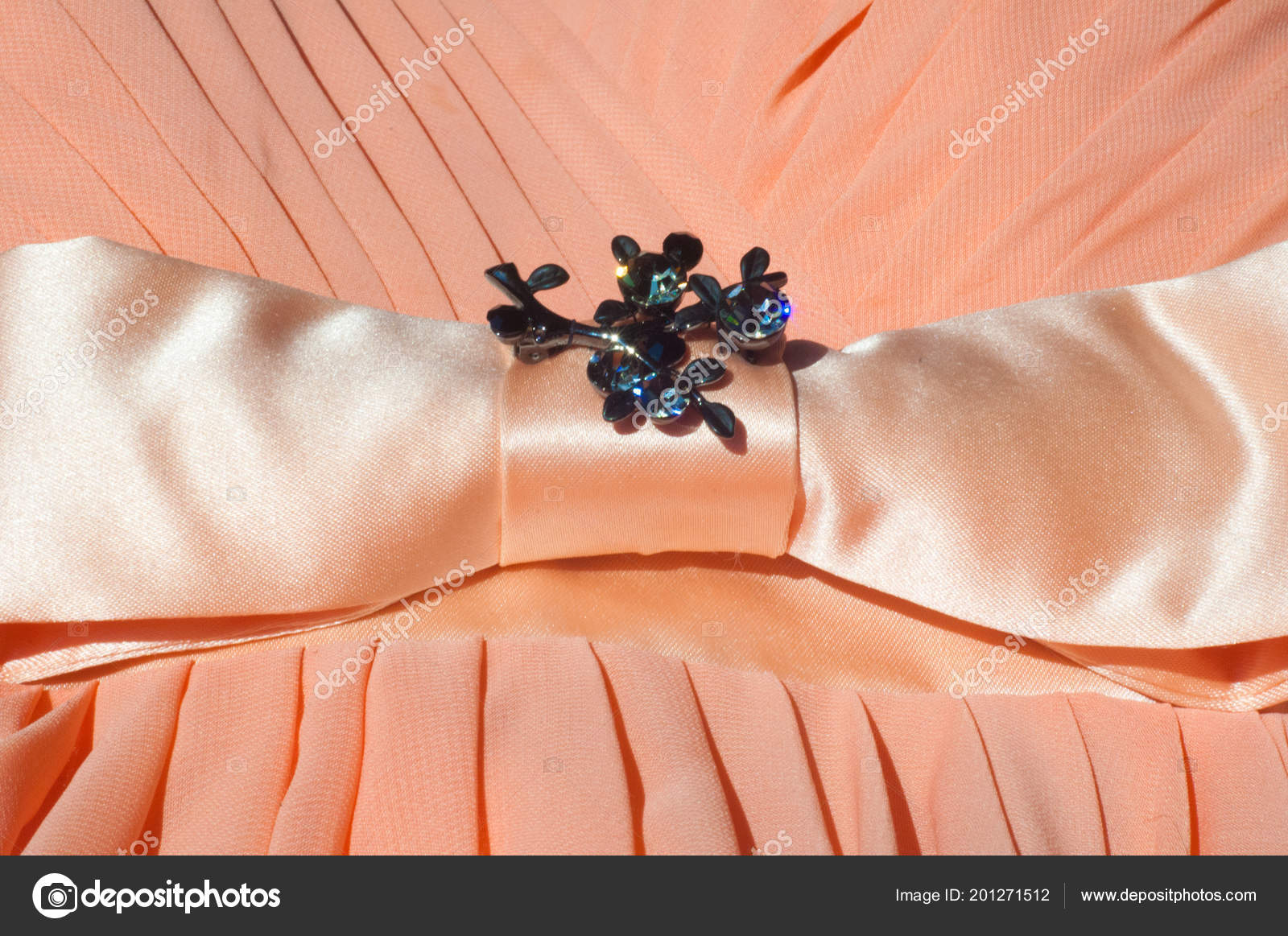 coral orange color dress