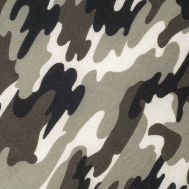 Örme kumaş dokusu. Askeri bir boyama üzerinden. Fotoğraf stüdyosu