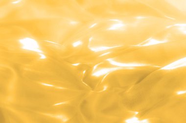 kumaş, arka plan doku ipek sarı altın. Özellikle altın ve aynı luxe vardır, bir altın folyo bu kadife lüks ama hiçbir şey tasvir detaylı damask deseni oluşturma kapsar