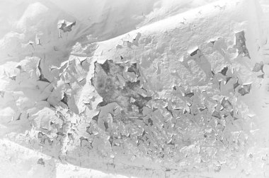 Doku, arka plan, desen. Eski bir kırık boya beton duvara grunge tarzı bir resim. Eski grunge arka plan metin veya resim için soluk merkezi bulunduðu