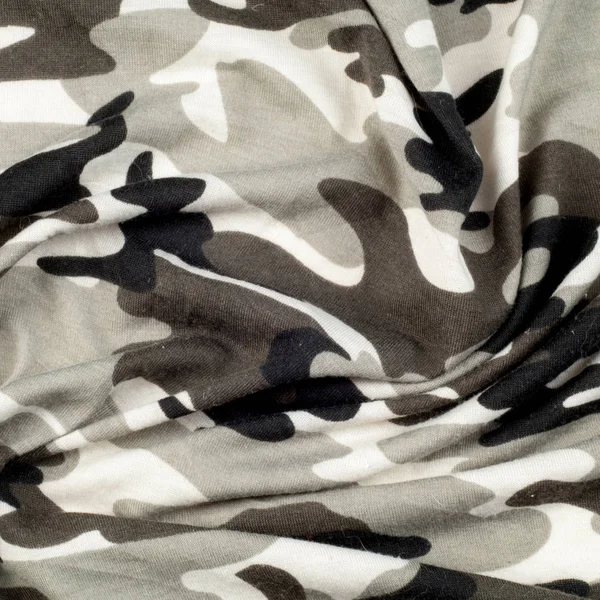 Breien Textiel Patroon Van Een Militaire Kleuring Fotostudio — Stockfoto