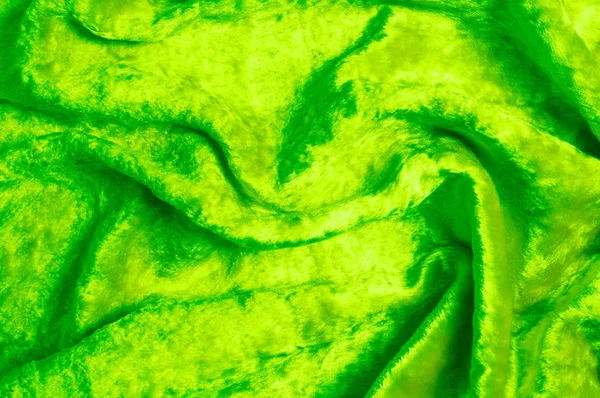 Texture Background Pattern Fabric Velvet Green Micro Velvet Fabric High — Stock Photo, Image