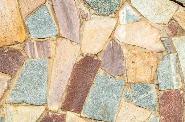 Textur Hintergrundbild Granitstein Ist Komplex Den Zaun Steinmauer Hintergrund Aus — Stockfoto