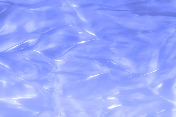 Tessuto Texture Sfondo Seta Blu Stoffa Elegante Strutturato Alla Perfezione — Foto Stock