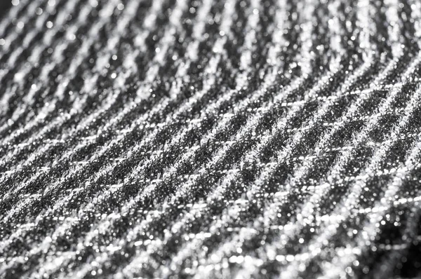 Texture Background Pattern Women Scarf Striped Fabric Black White Lines — Stock Photo, Image