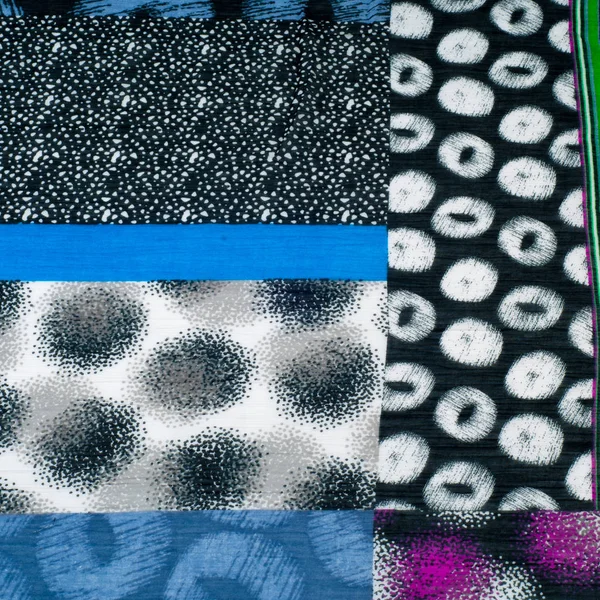 Fabric Hedvábné Textury Geometrickými Tvary Fotografické Studio — Stock fotografie