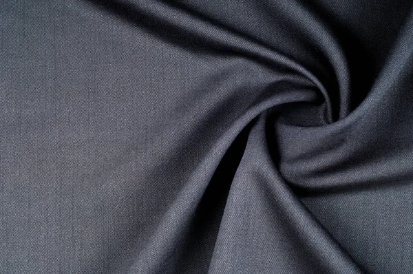 Hintergrund Textur Muster Wollanzug Grau Ein Echter Flanell Besteht Immer — Stockfoto